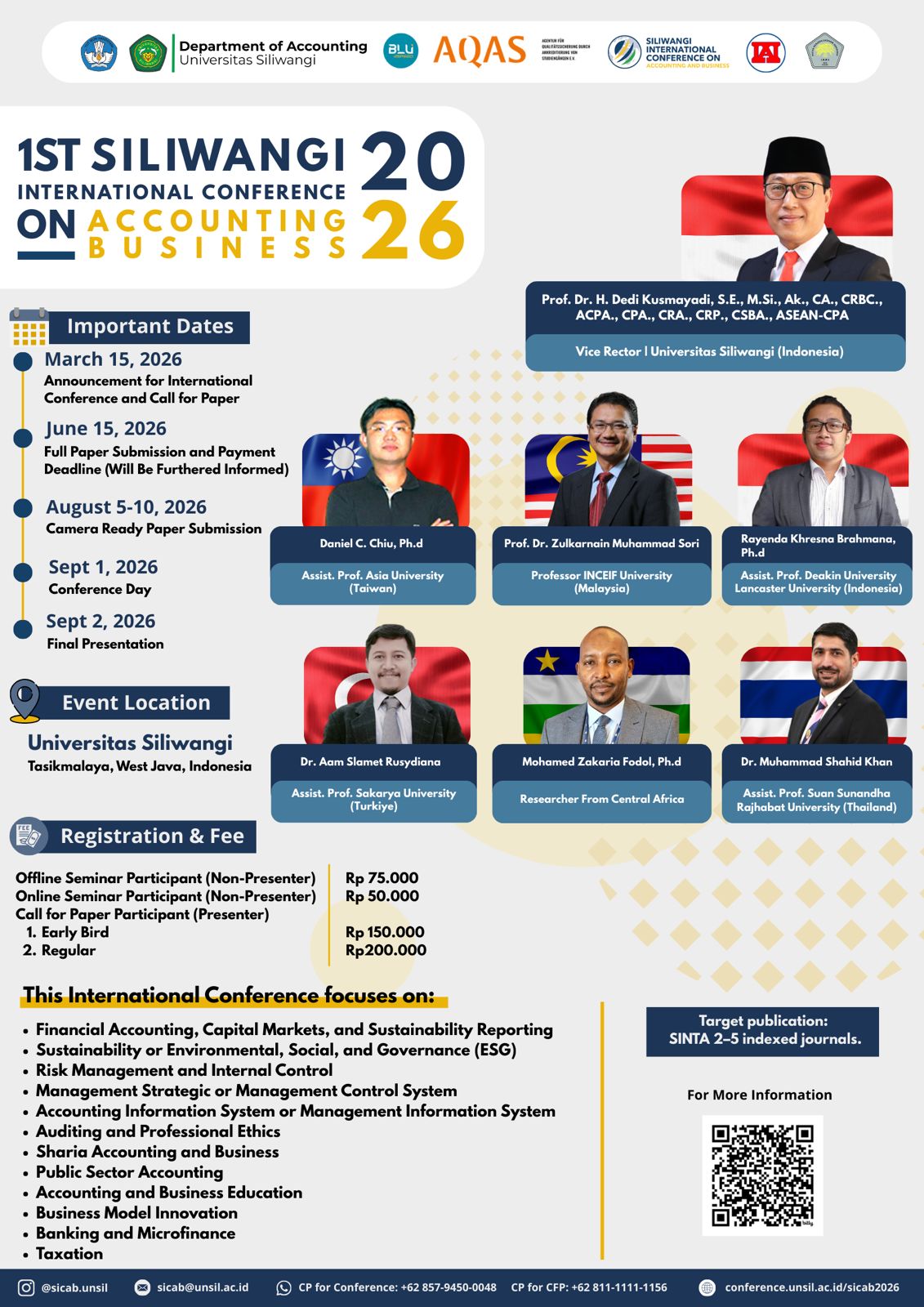 1st SICAB, Universitas Siliwangi