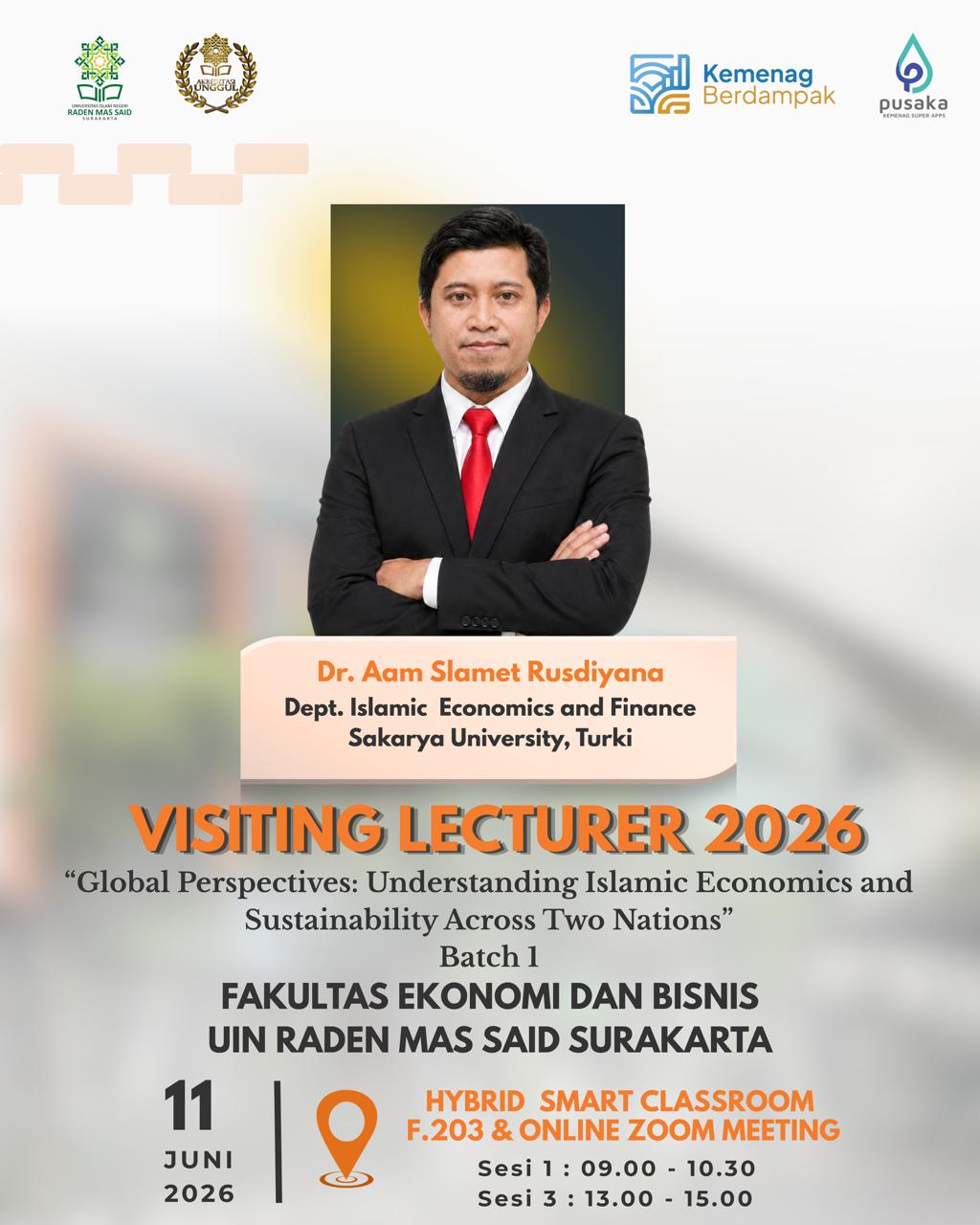 Visiting Lecturer Global Perspectives, UIN Surakarta