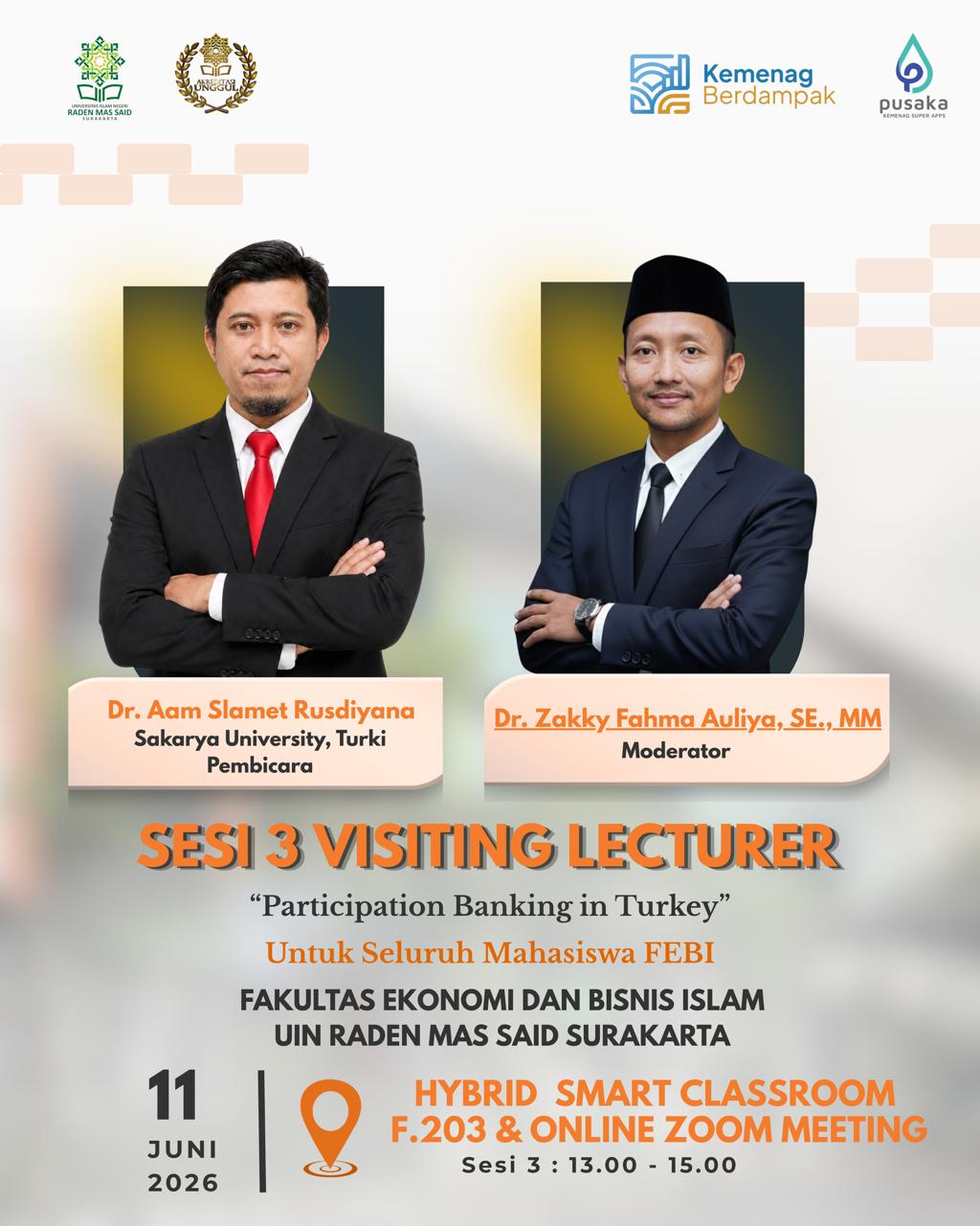 Sesi 3: Participation Banking in Turkey, UIN Surakarta